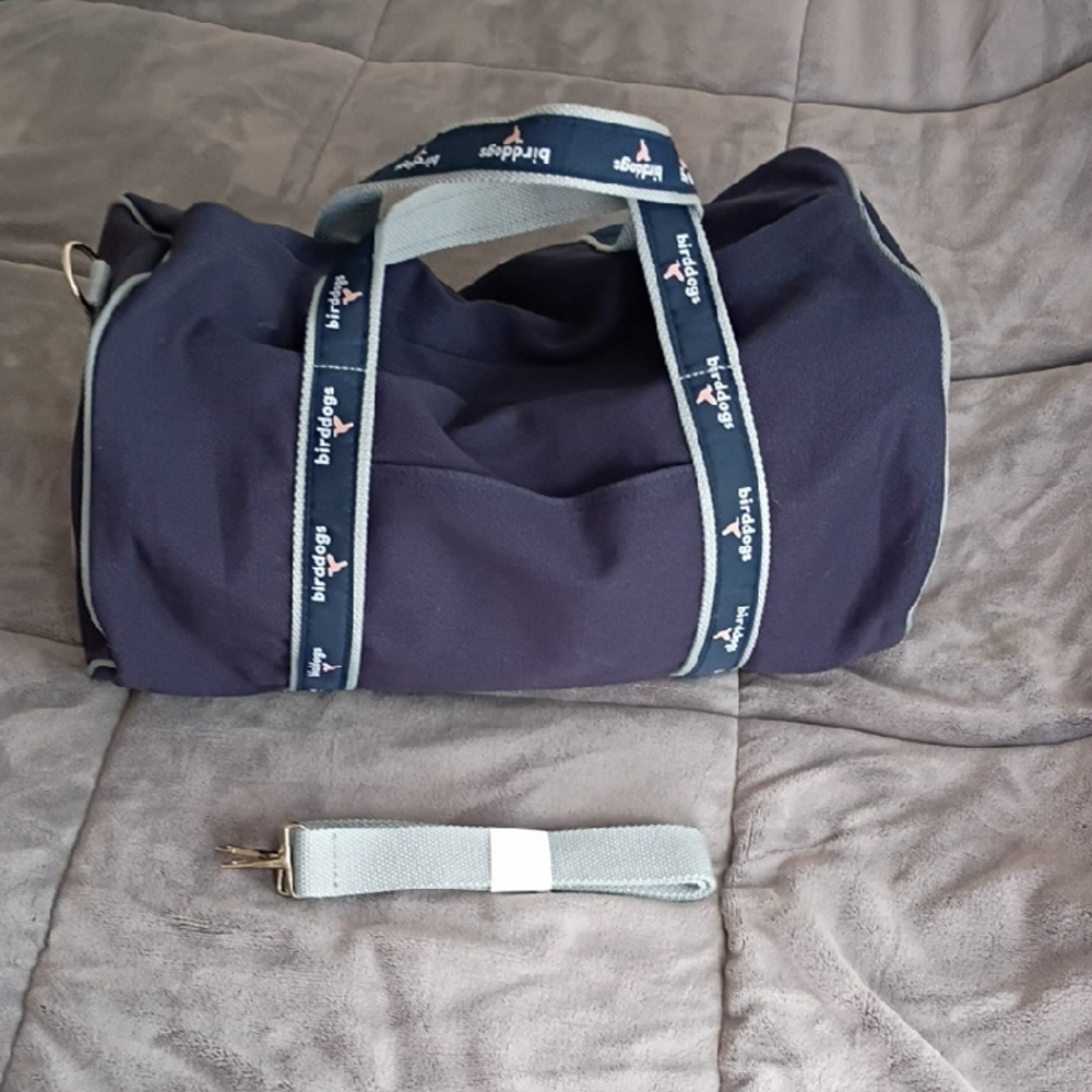 Blue Duffle Bag 10"x10"x18"